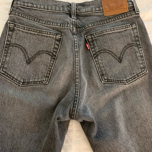 Levi’s premium wedgie grey size 25 - Picture 5 of 12